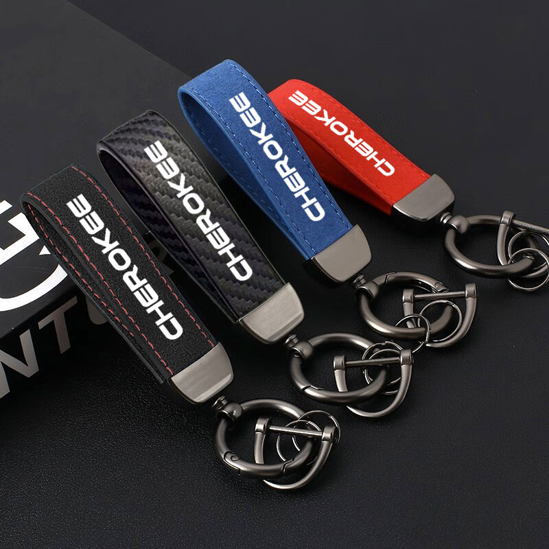 Women'S Jeep Accessories - LLavero de cuero PU en 4