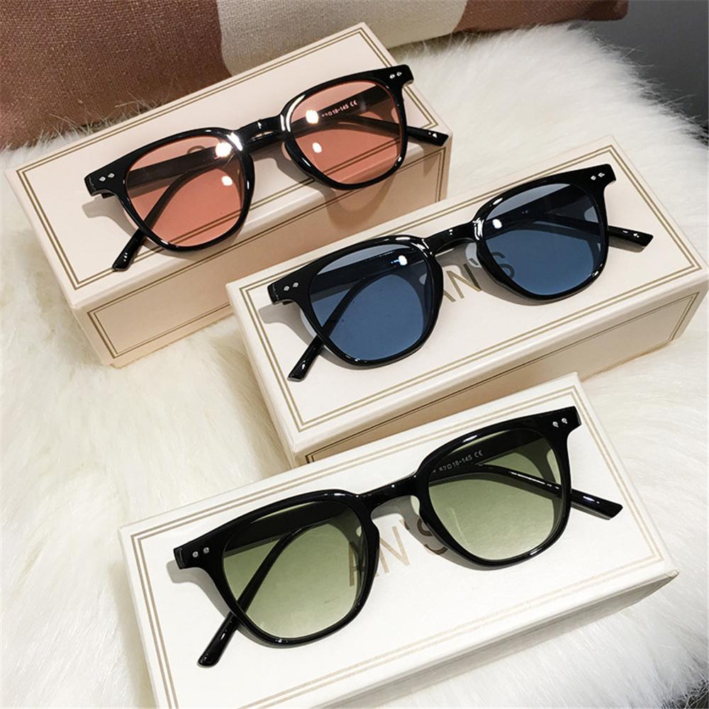 Sunglasses Oversized Square - Gafas de Sol Negras UV400 para