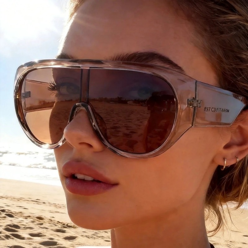 Sunglasses Oversized Square - Gafas de Sol de Gran Tamaño