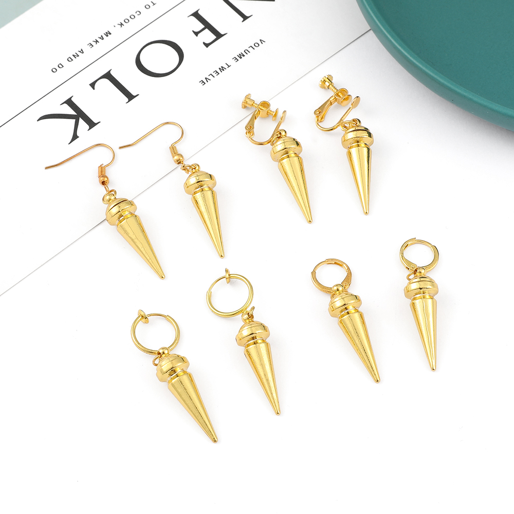 Women Accessories Trendy - Pendientes Minimalistas de Anime en Color