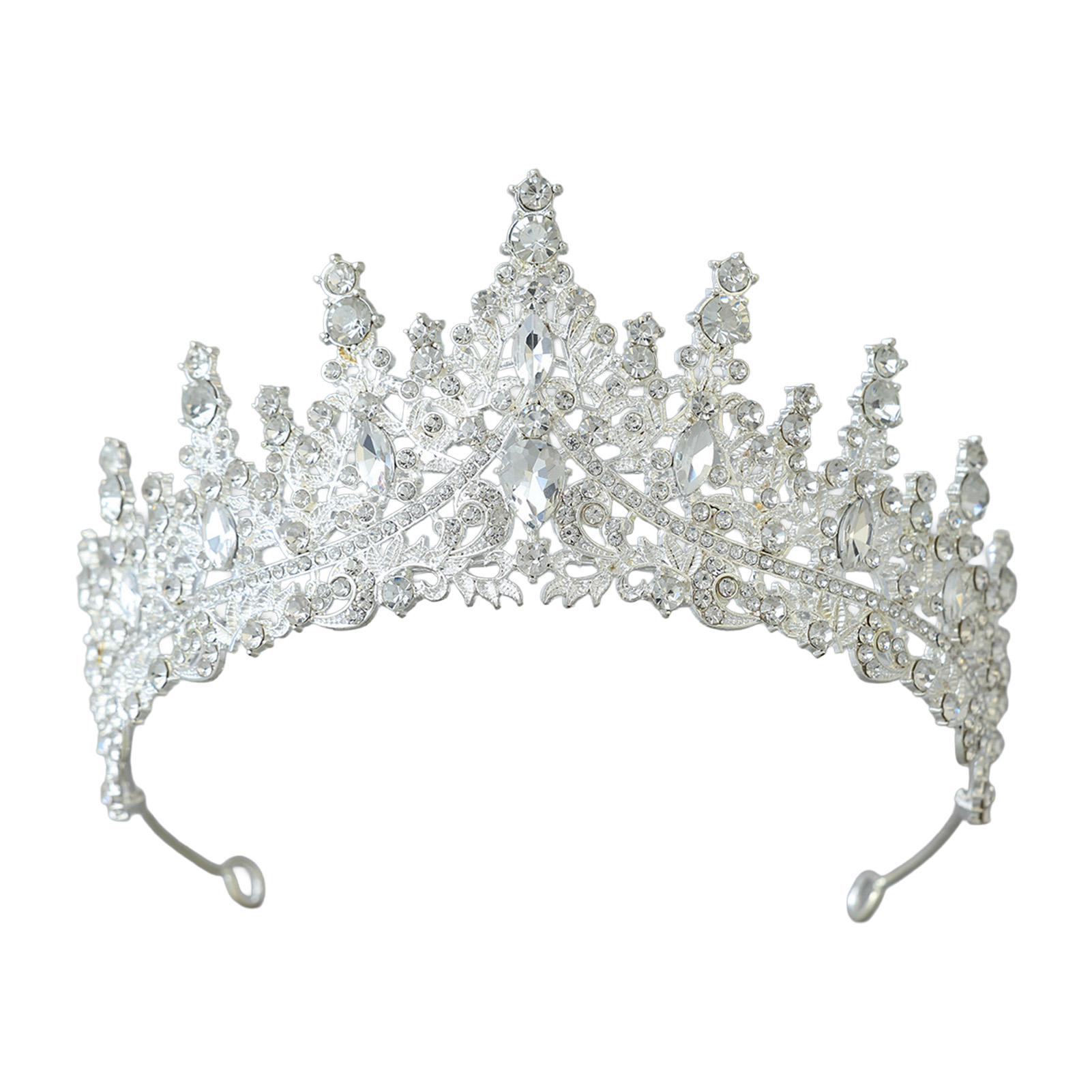 Women'S Wedding Accessories - Tocado nupcial con corona de diamantes