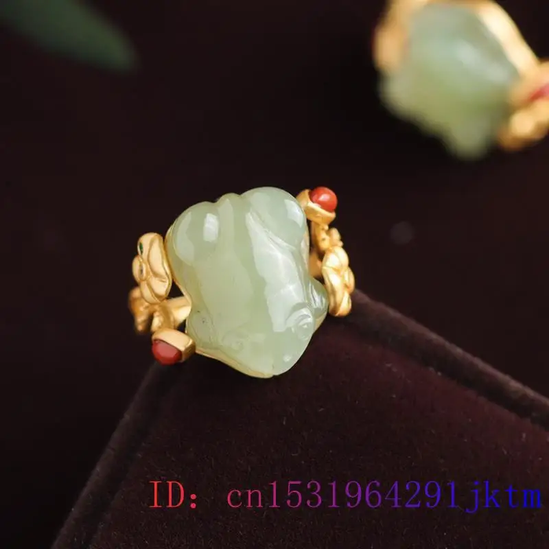 Anillos de rana de Jade verde  - Women'S Accessories Rings reseña y precio