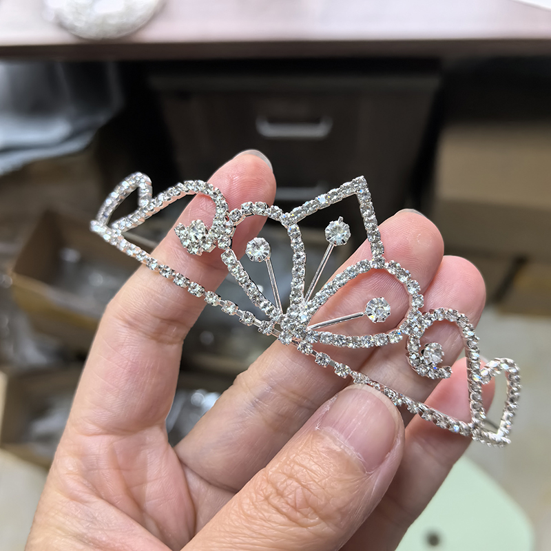 Corona nupcial de cristal de l - Women'S Wedding Accessories reseña y precio