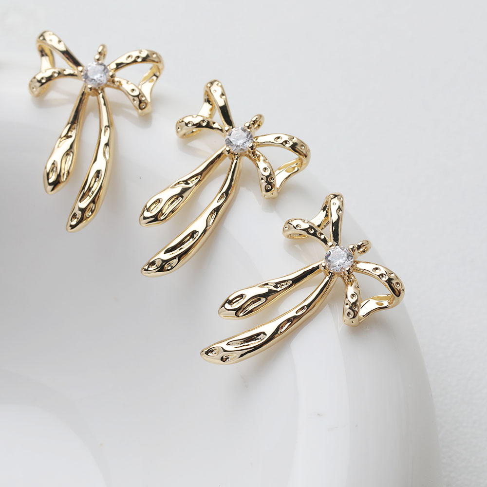 4 Uds. De abalorios de lazo de - Charm Necklace Dainty reseña y precio