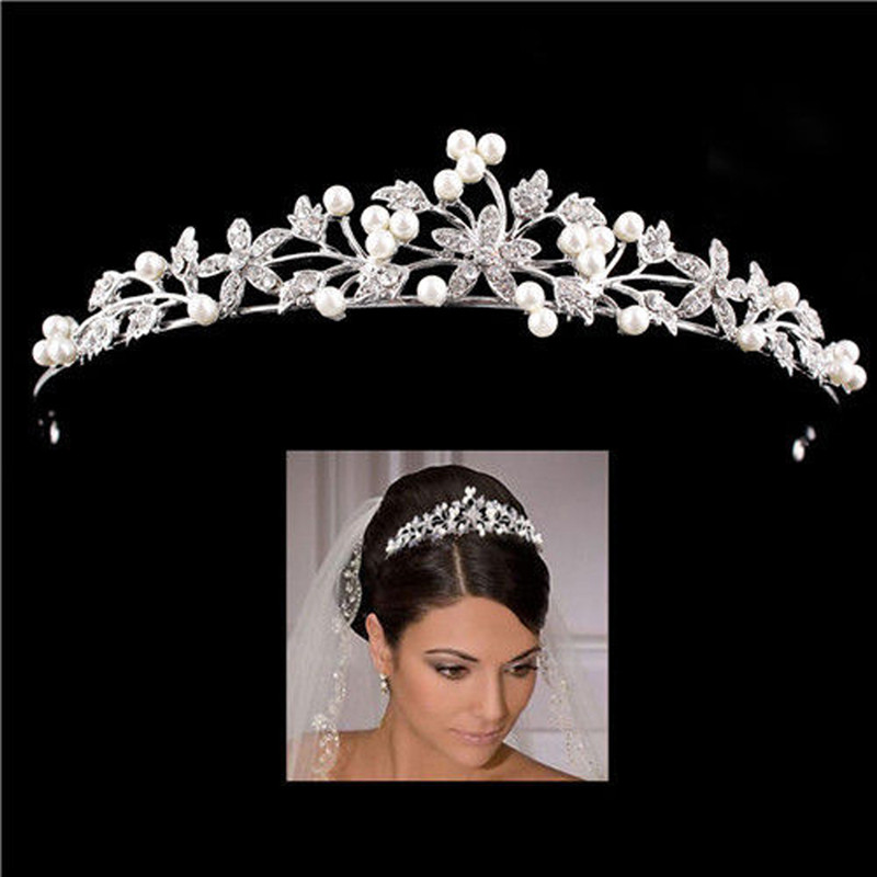 Tiara de cristal para boda, pe - Women'S Wedding Accessories reseña y precio