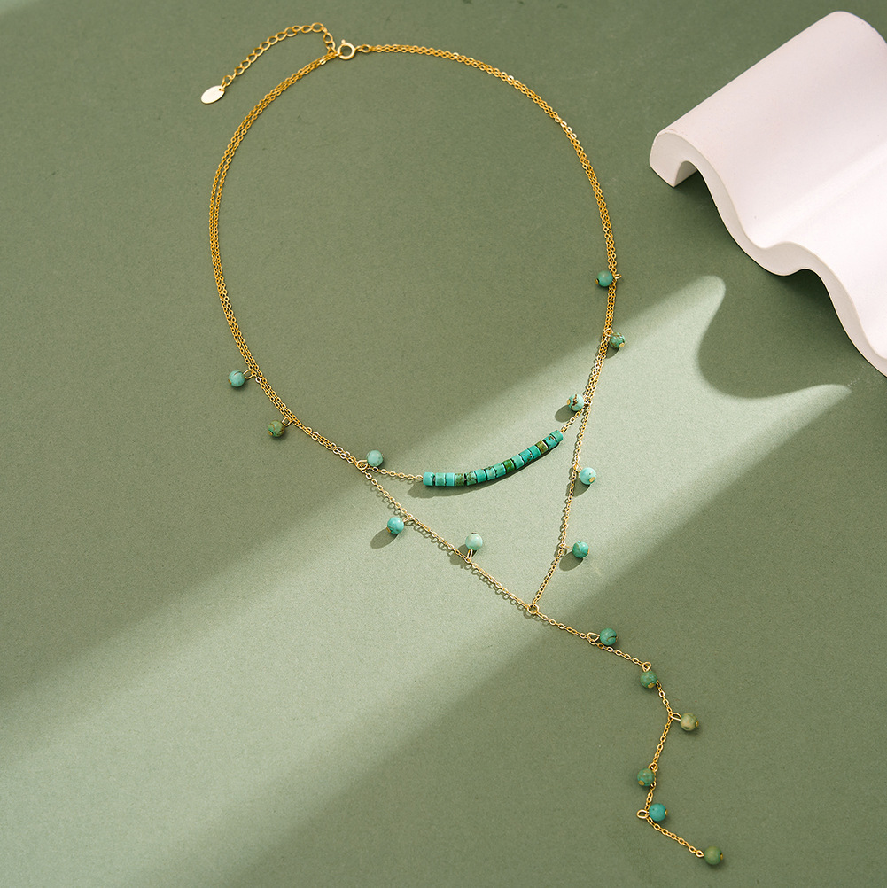 Collar de Plata de Ley 925 con - Charm Necklace Dainty reseña y precio