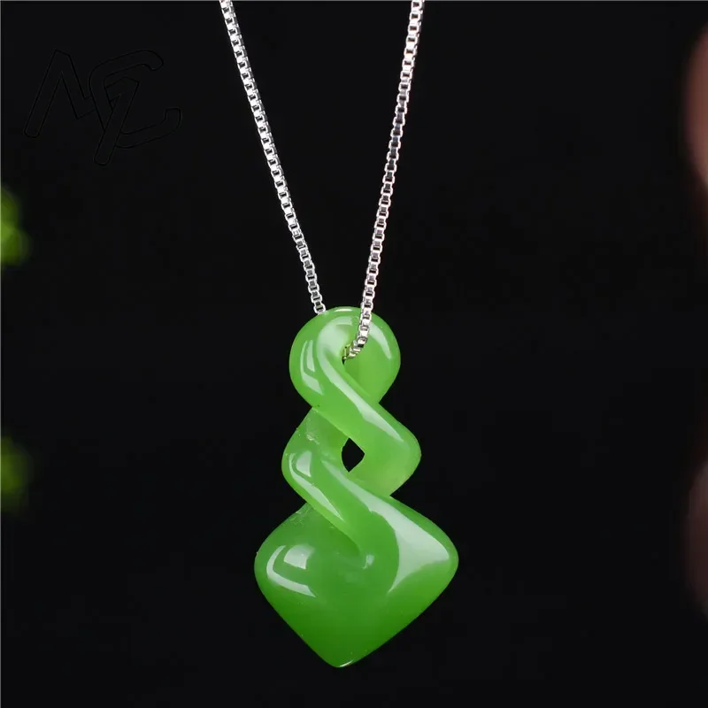 Colgante de Color verde de Jad - Women Accessories Dropshipping reseña y precio