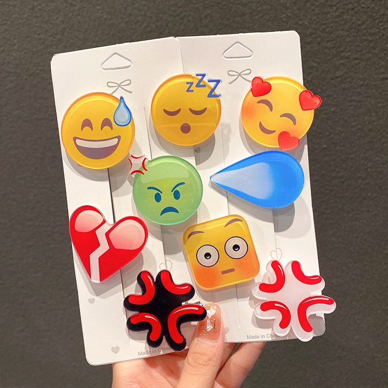 Horquilla Emojied a la moda, C - Women Accessories Dropshipping reseña y precio