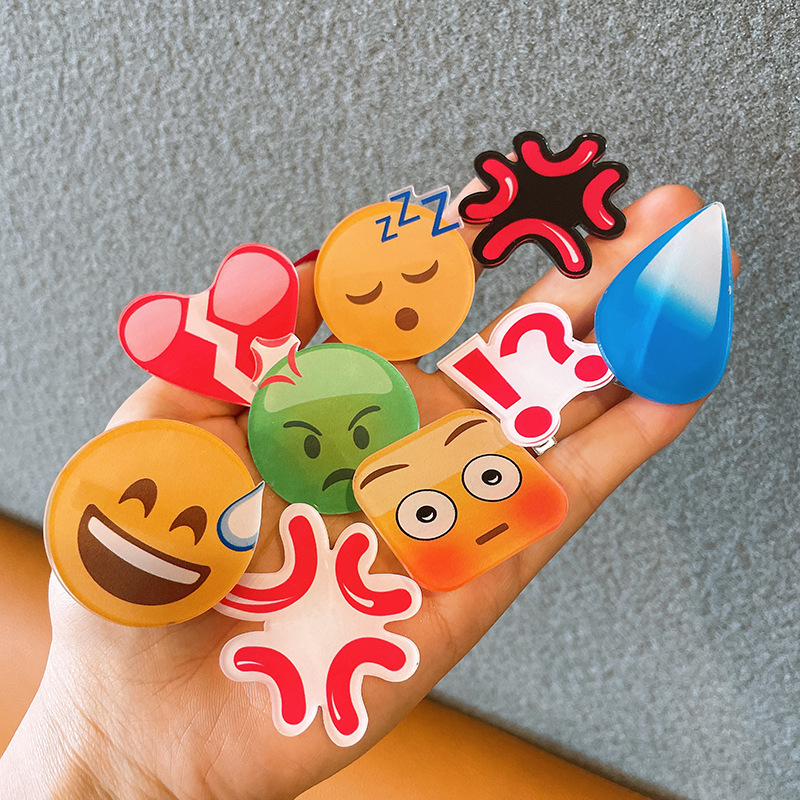 Horquilla Emojied a la moda, C - Women Accessories Dropshipping reseña y precio