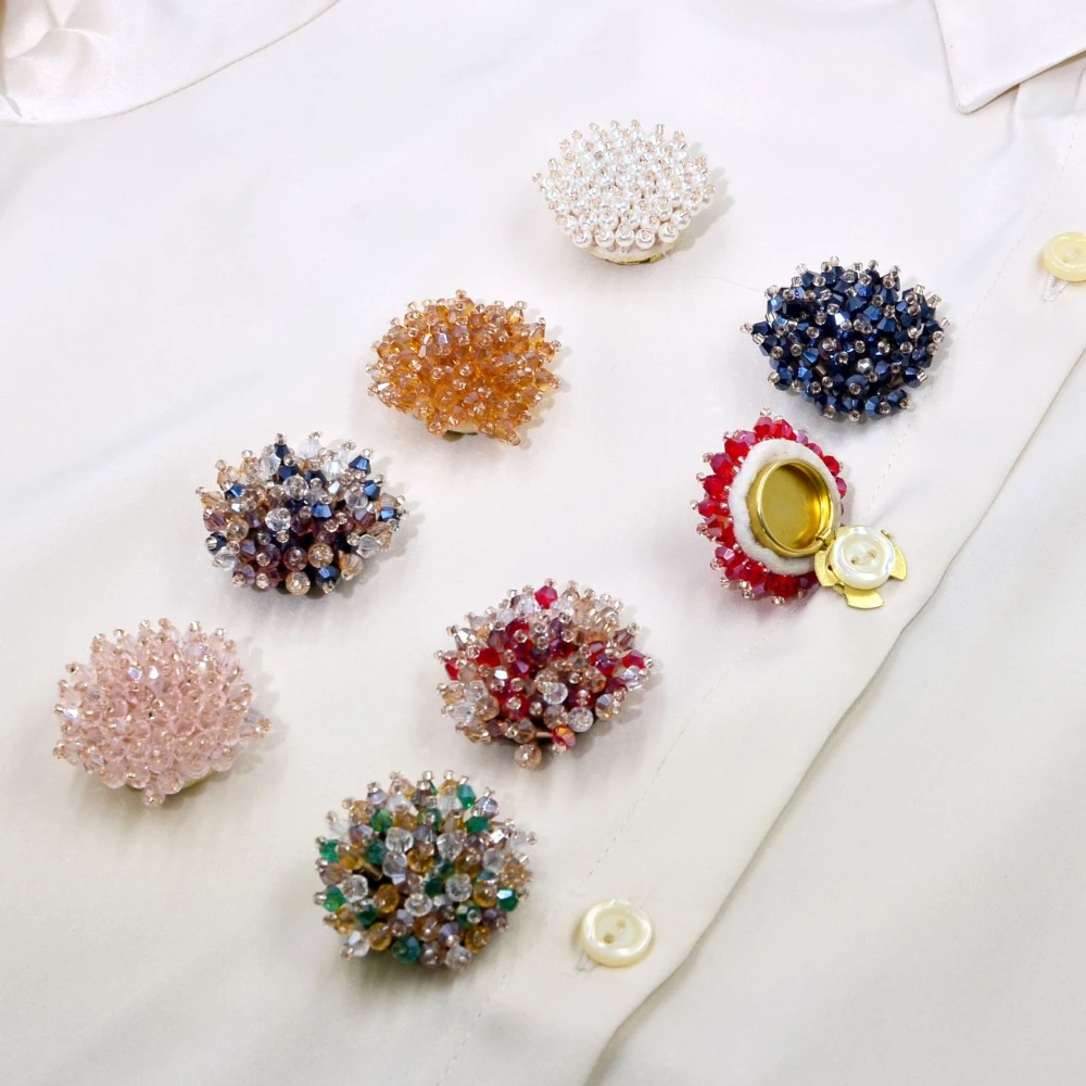 Cubiertas de botones elegantes - Women Accessories Trendy reseña y precio