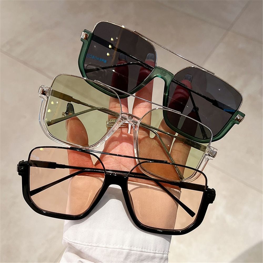 Gafas de sol Retro con montura - Sunglasses Oversized Square reseña y precio