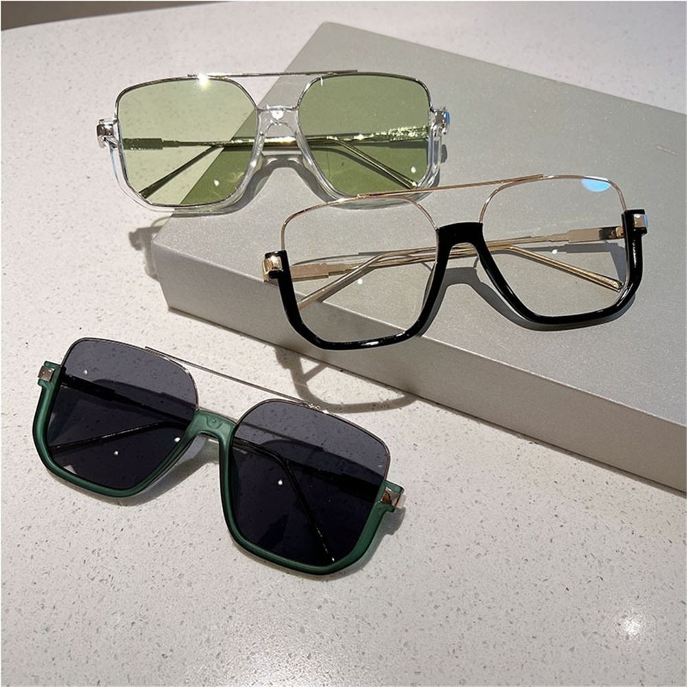 Gafas de sol Retro con montura - Sunglasses Oversized Square reseña y precio