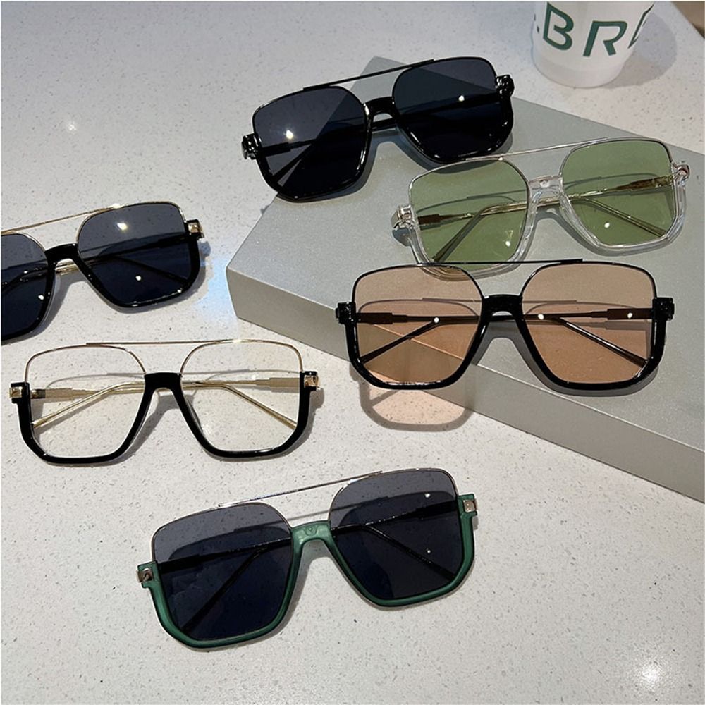 Gafas de sol Retro con montura - Sunglasses Oversized Square reseña y precio