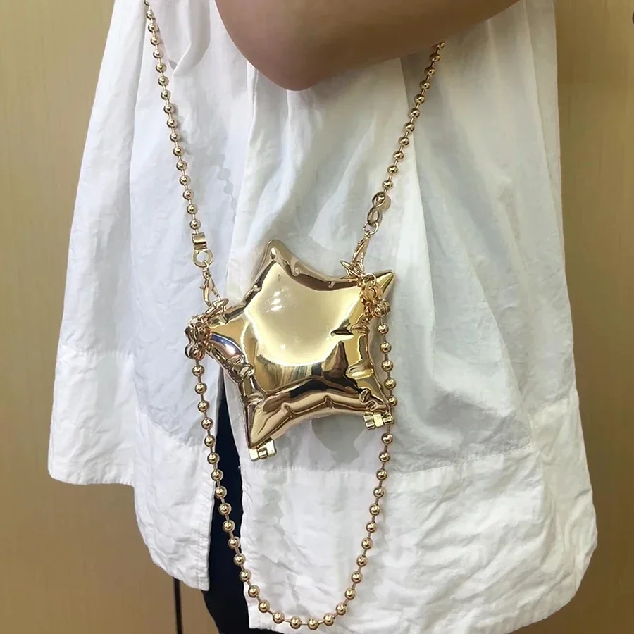 Mini bolso de Metal con pintal - Women Accessories Photos reseña y precio