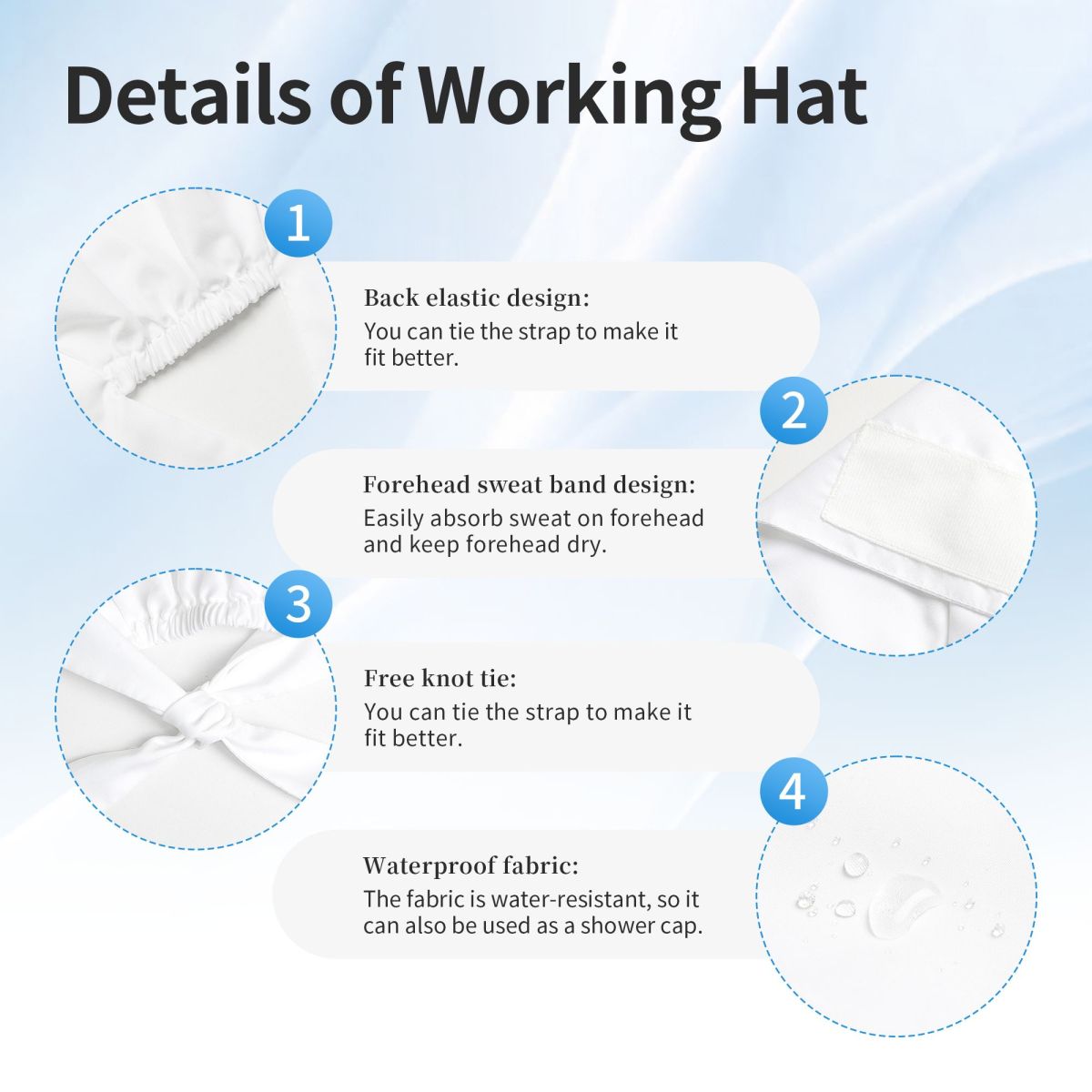 Gorro de Trabajo Personalizabl - Women Accessories Logo Design reseña y precio