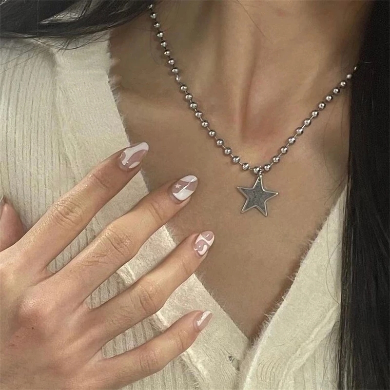 Kpop Cool Punk Vintage estrell - Women'S Emo Accessories reseña y precio