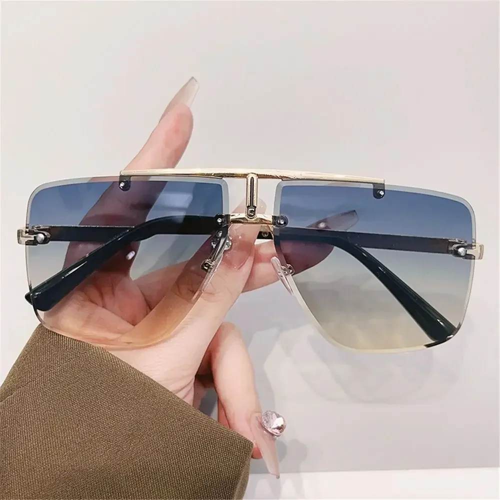 Gafas de sol Vintage de doble  - Sunglasses Oversized Square reseña y precio