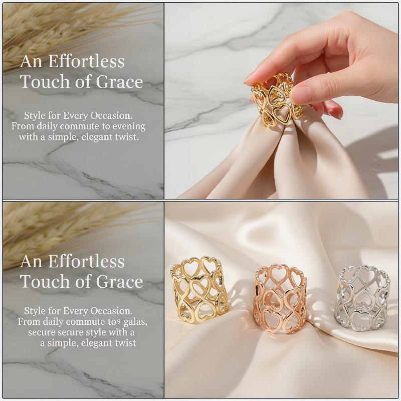 1/4 piezas de broches circular - Women'S Accessories Rings reseña y precio