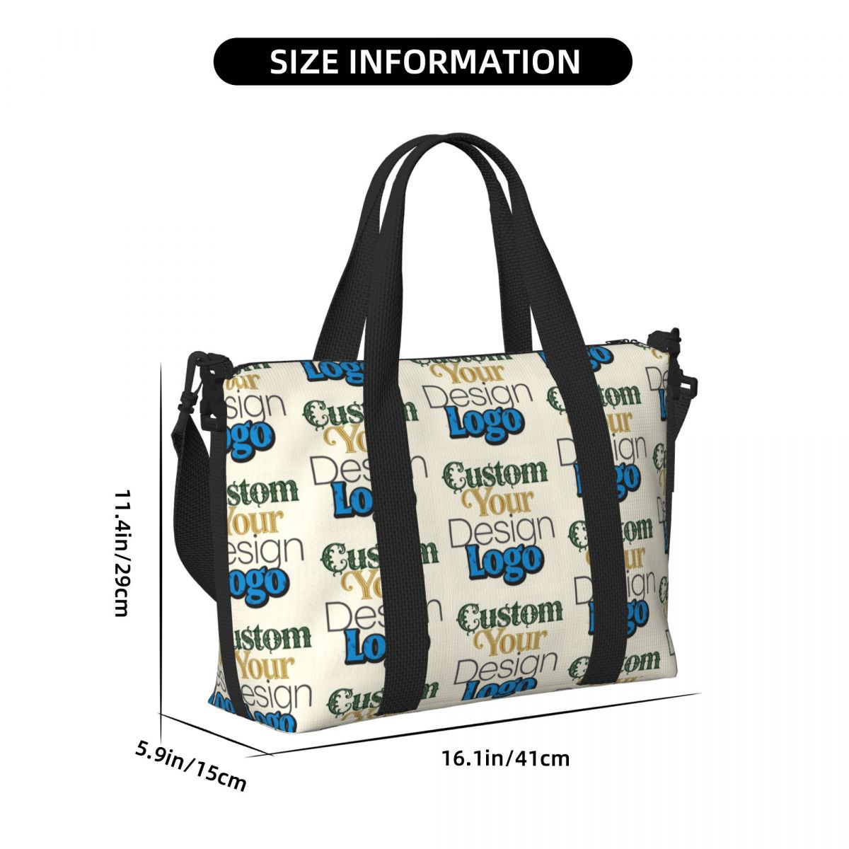 Bolsas de Compras Personalizad - Women Accessories Logo Design reseña y precio
