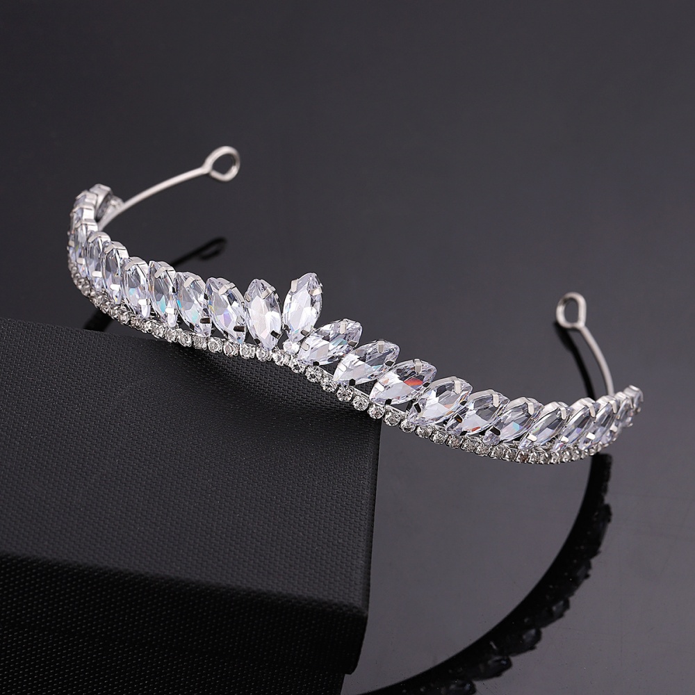 Tiaras minimalistas de cristal - Women'S Wedding Accessories reseña y precio