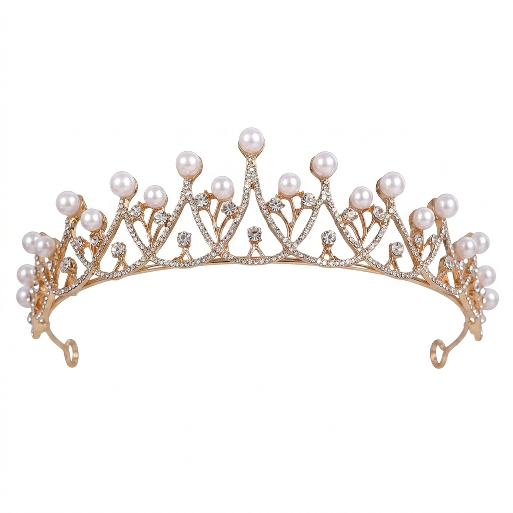 Corona nupcial de perlas, diad - Women'S Wedding Accessories reseña y precio