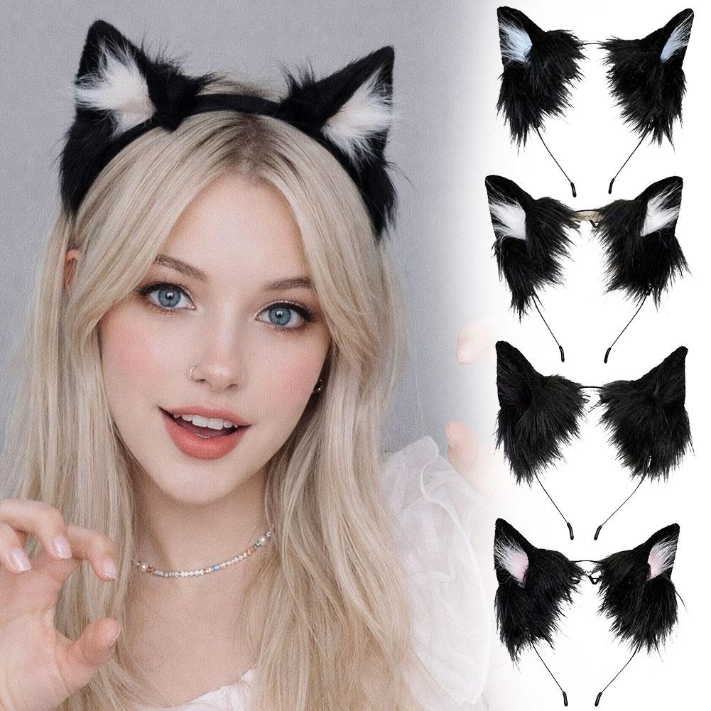 Diadema de peluche con orejas  - Women Accessories Photos reseña y precio
