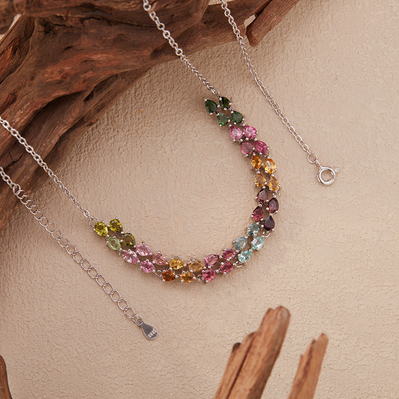 Collar con dije de barra curva - Charm Necklace Dainty reseña y precio