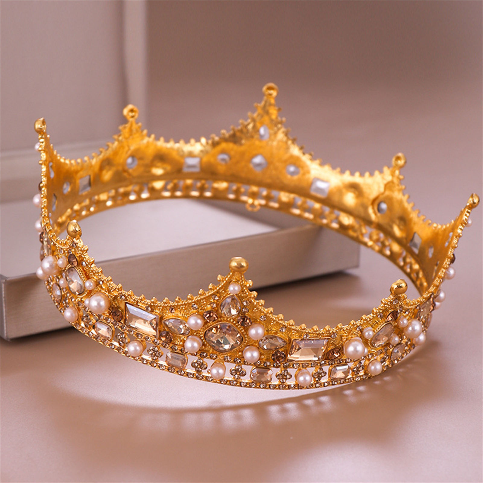 Corona nupcial de diamantes de - Women'S Wedding Accessories reseña y precio