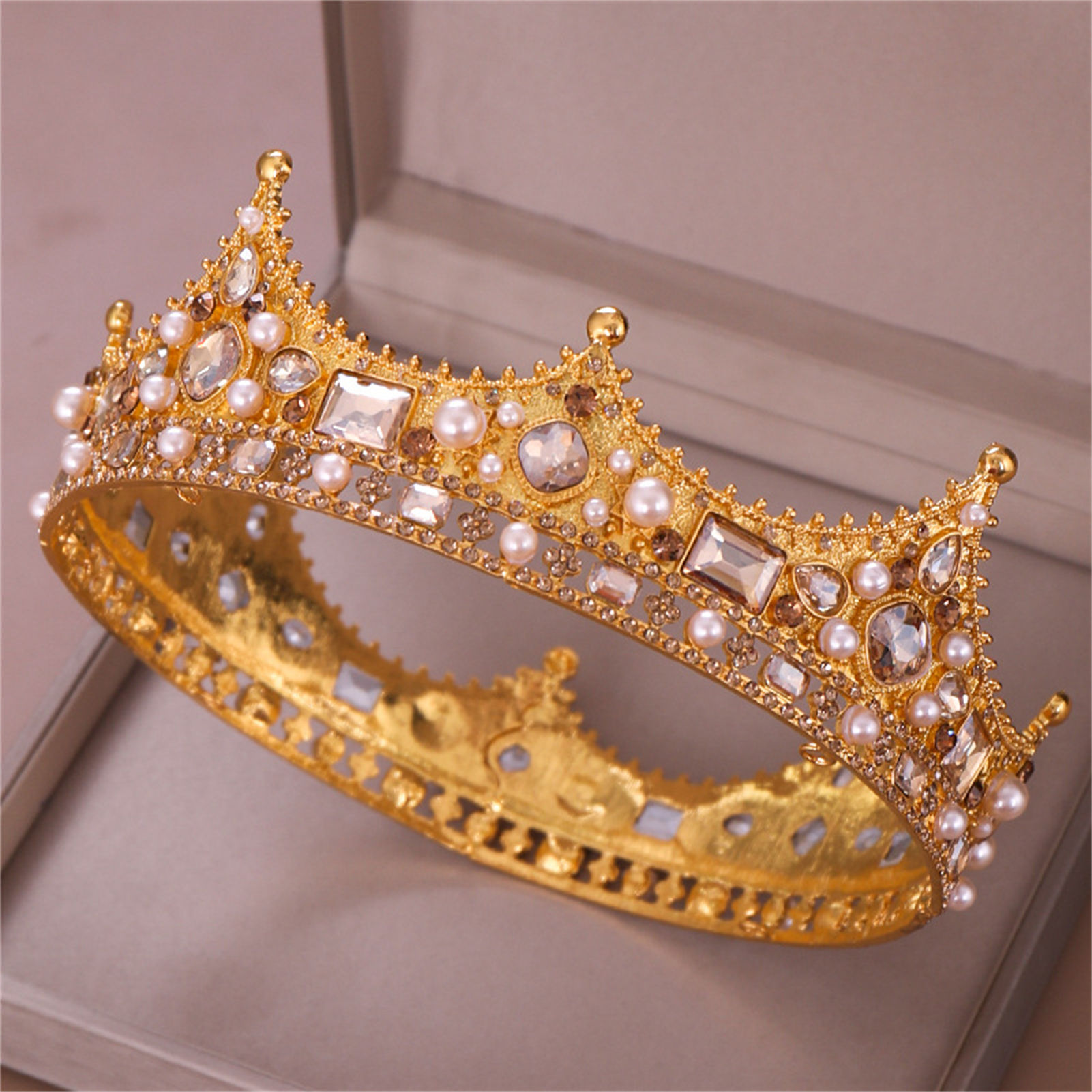 Corona nupcial de diamantes de - Women'S Wedding Accessories reseña y precio