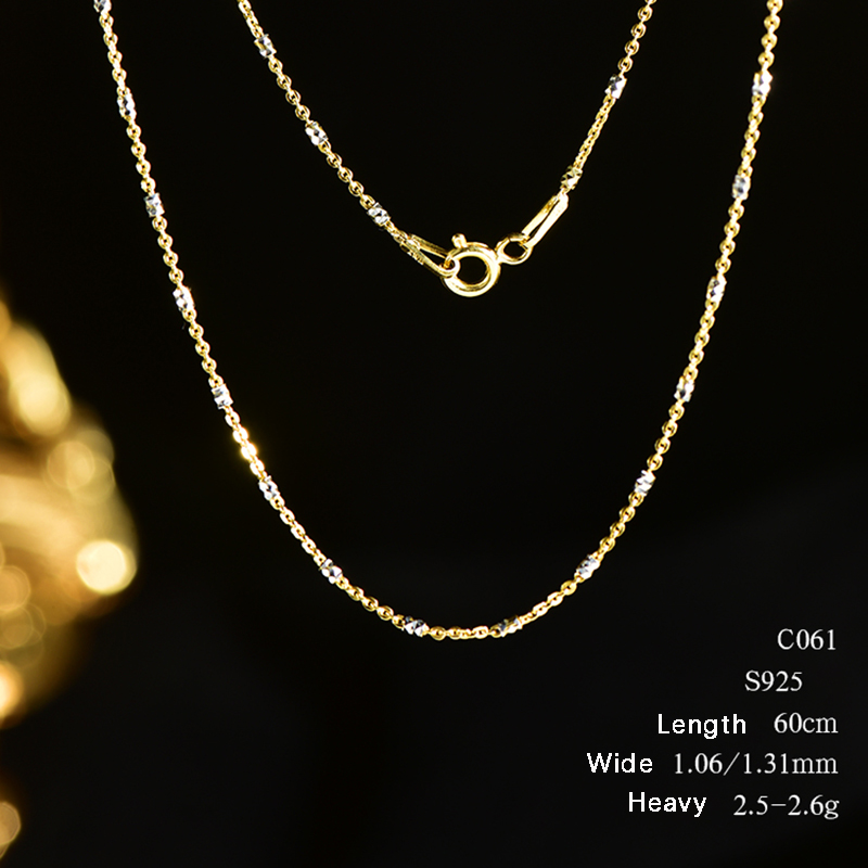 MIQIAO-collar de plata 925 par - Charm Necklace Dainty reseña y precio