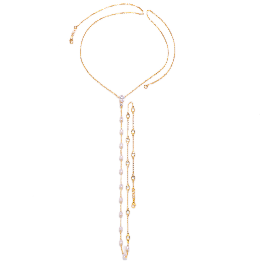 Joyería de cadena trasera nupc - Women Accessories Dropshipping reseña y precio